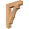 Ekena Millwork Balboa Arts & Crafts Smooth Bracket, Western Red Cedar, 3 1/2"W x 18"D x 22"H BKT04X18X22BOA03SWR - alternate 1